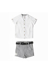 Nanica 1-3 Age Boy Shirt Shorts Set 122614