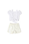 Nanica 2-6 Age Girl Blouse Shorts Set 222610
