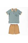 Nanica 4-8 Age Boy T shirt Shorts Set 122608
