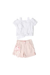 Nanica 2-6 Age Girl Blouse Shorts Set 222610