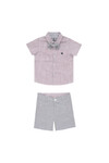 Nanica 1-3 Age Boy Shirt Shorts Set  121613