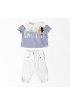 Nanica 2-5 Age Girl Blouse Pants Set  222606