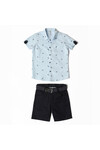 Nanica 4-8 Age Boy Shirt Shorts Set  122624