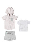 Nanica 4-8 Age Boy T shirt Shorts Set  122604